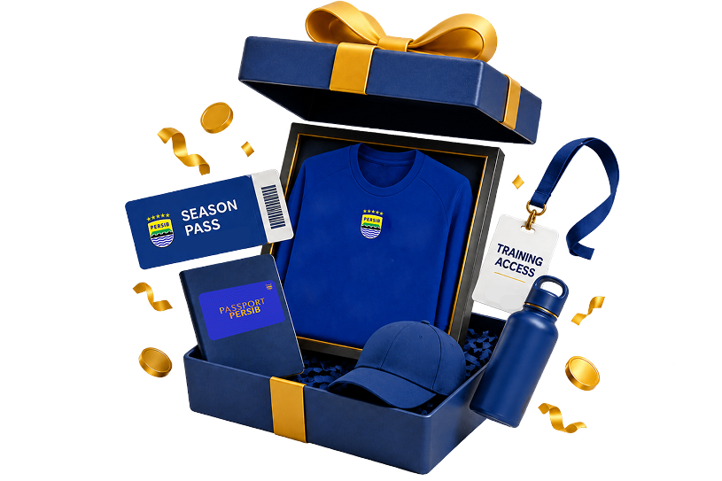 Rewards di aplikasi PERSIB